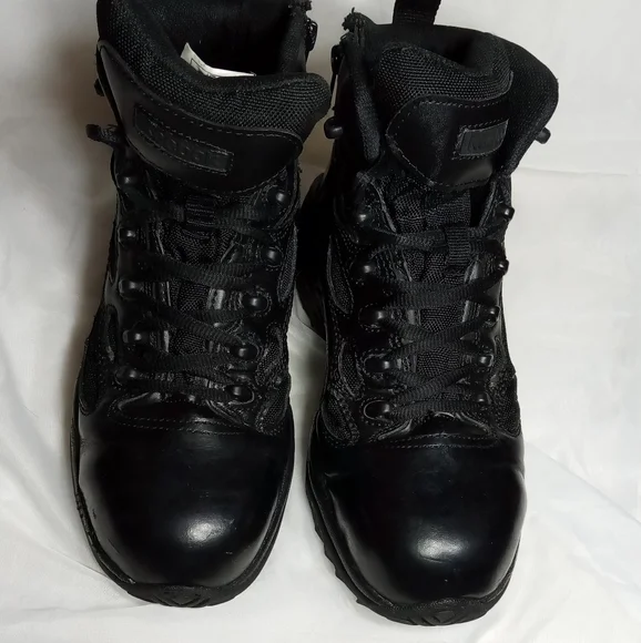 Reebok RB864 Rapid Response Composite Toe Side Zip 6 Black Boot Sz 8.5 - Picture 6 of 13